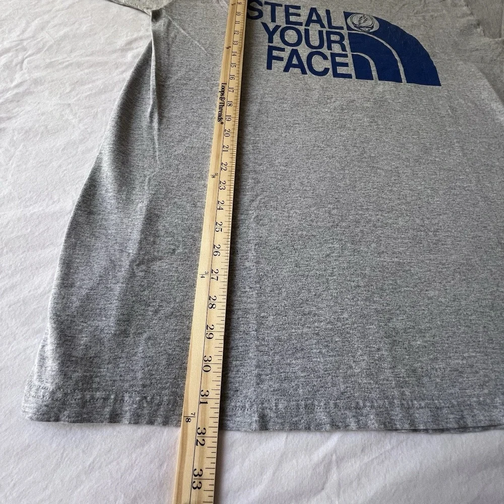 VTG 90s Grateful Dead Steal Your Face North Face Parody Lot Shirt XXL Dbl Stitch